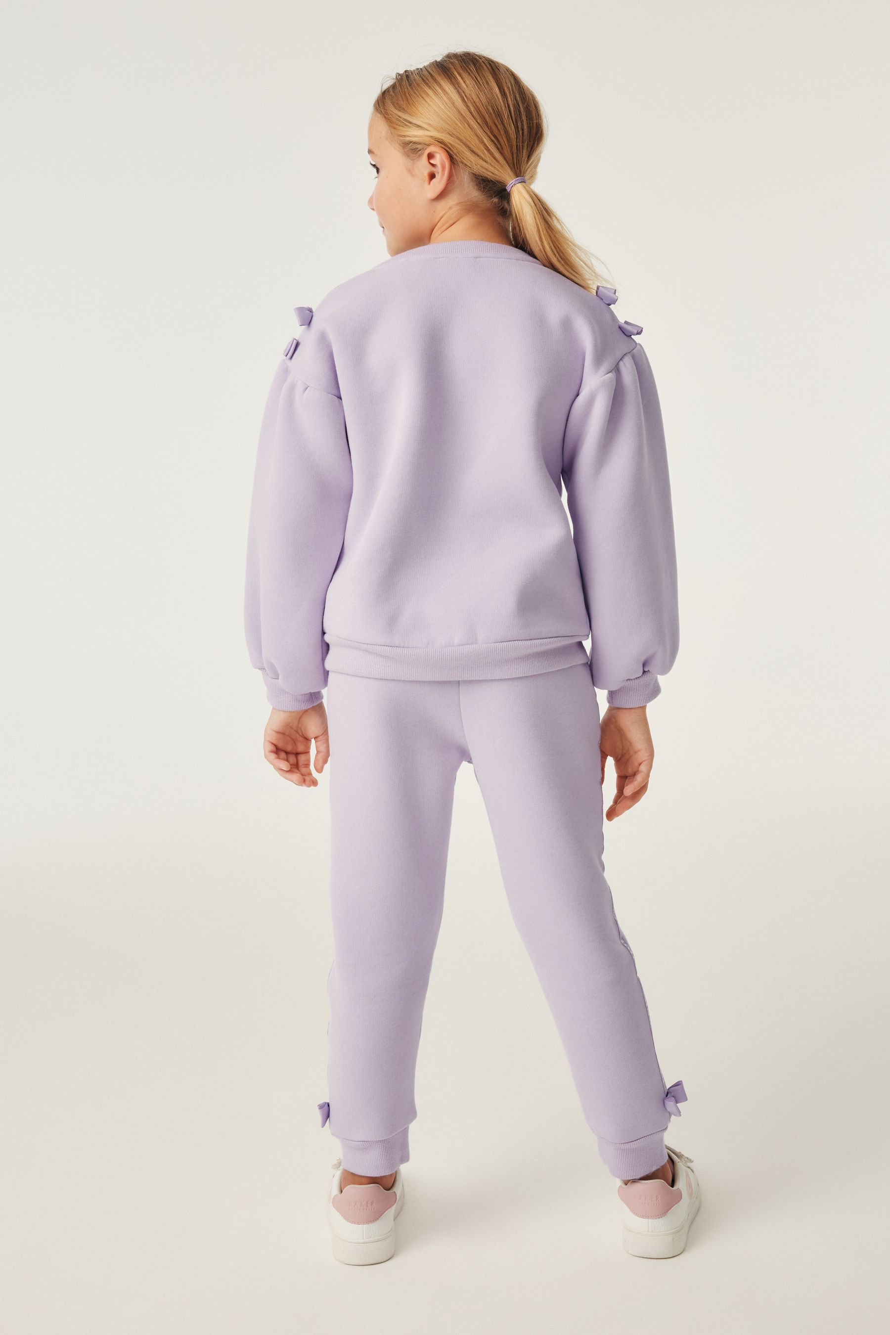 Buy Baker by Ted Baker 100 Cotton Bow Sweater Joggers Set from Next Luxembourg