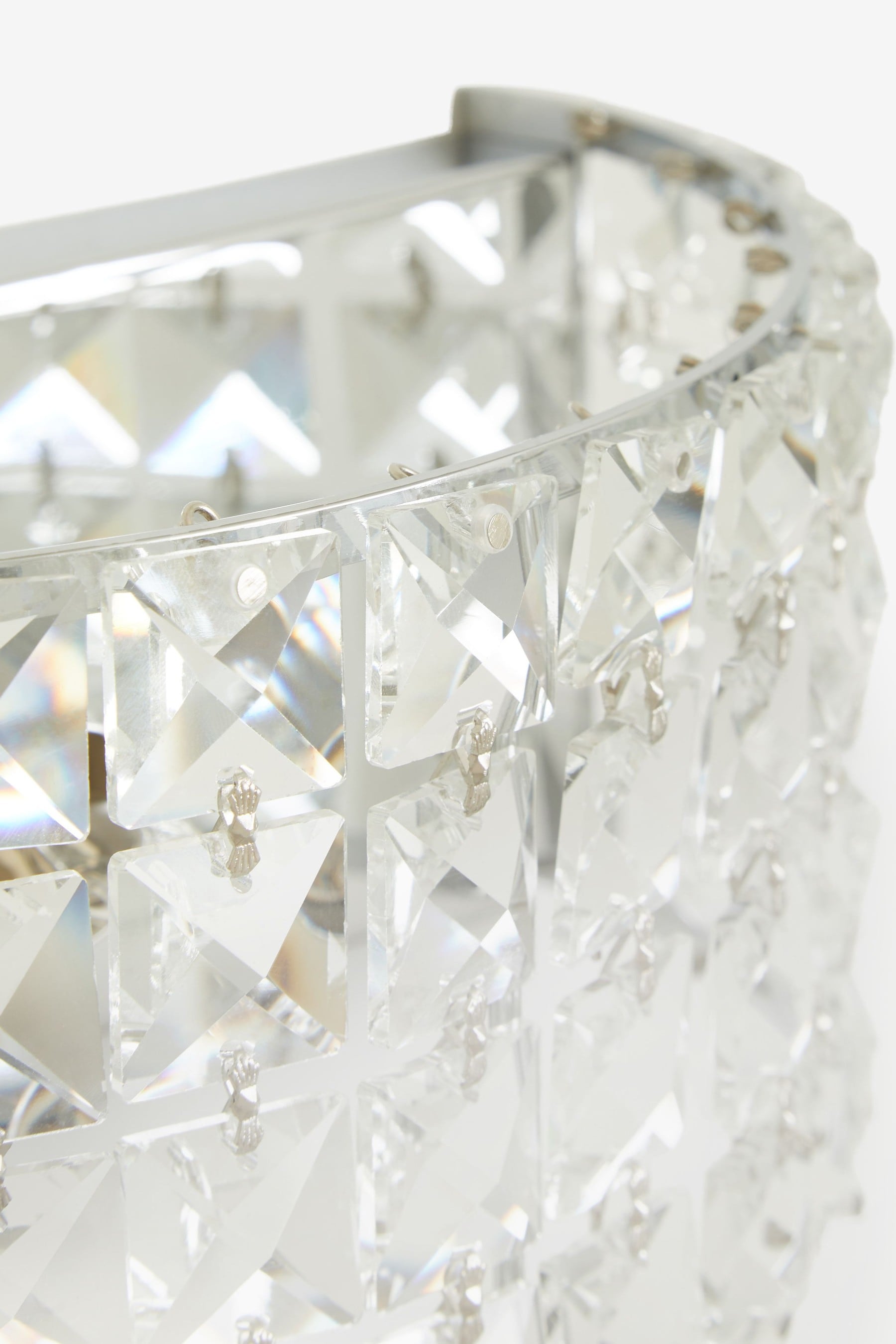 Clear Venetian Wall Light