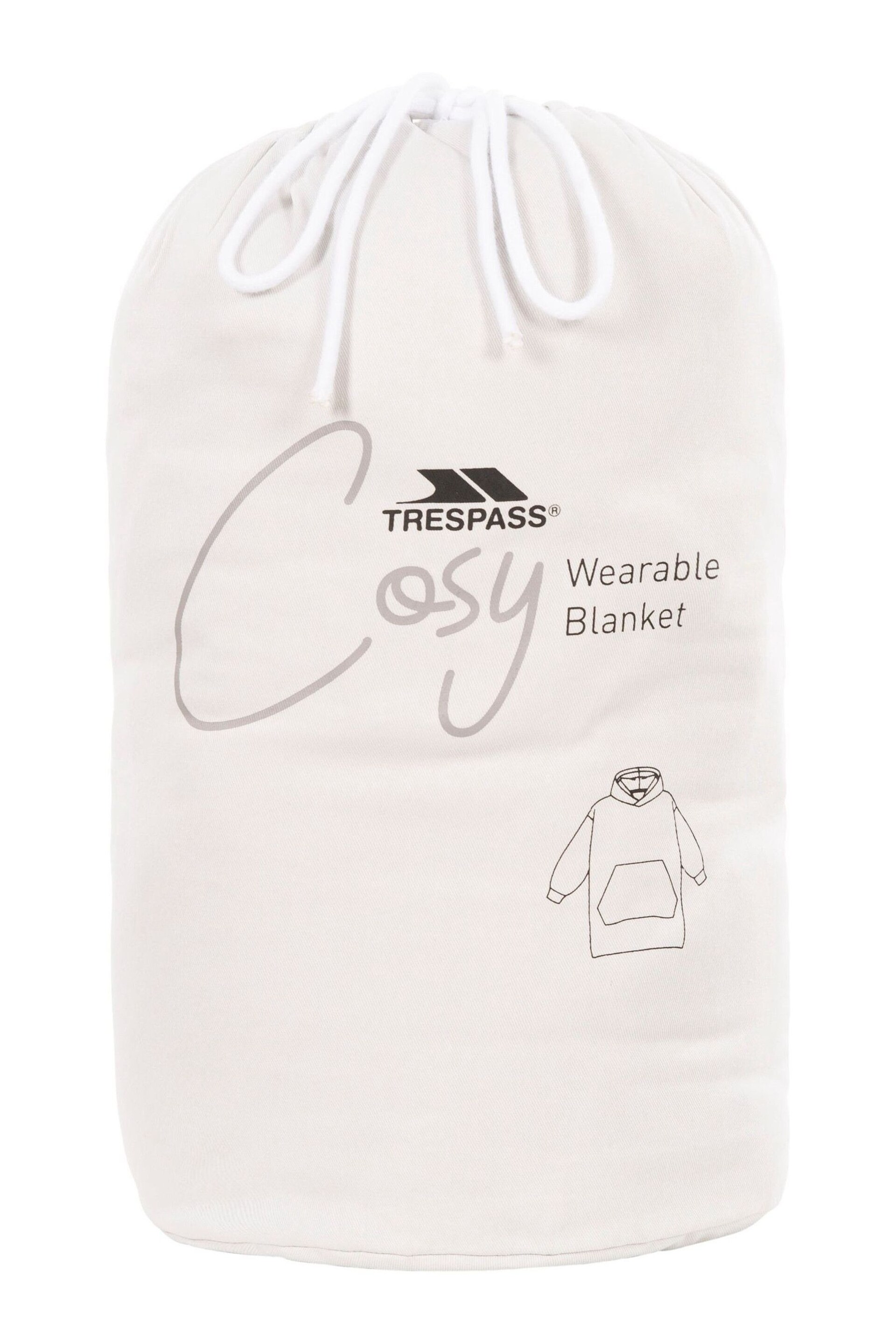 Trespass Cosy Wearable Blanket Hoodie - Image 3 of 3