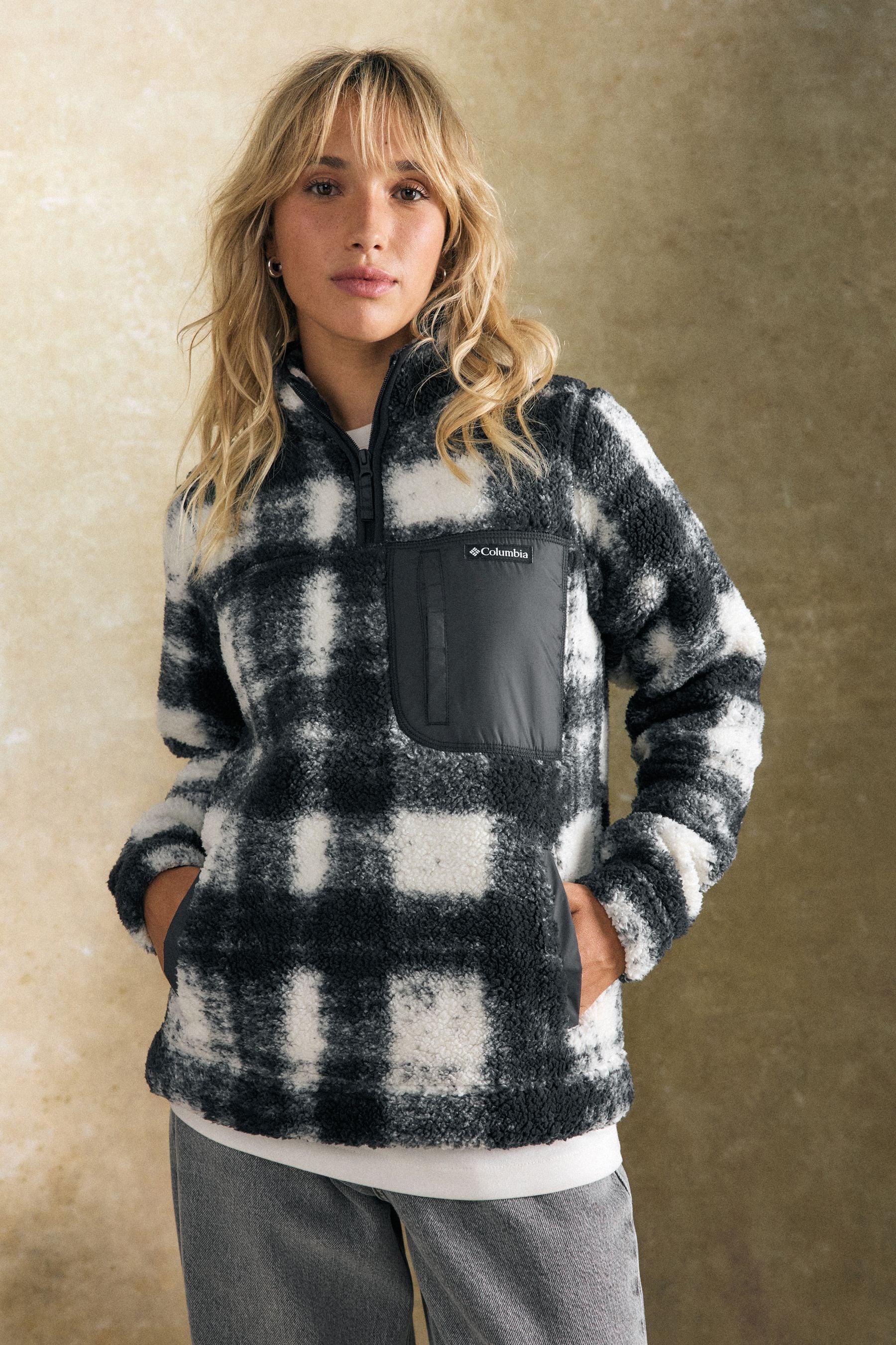 Buy Columbia Womens West Bend II Sherpa Half Zip Fleece from Next Ireland