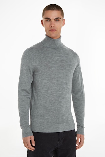 Calvin Klein Merino Turtle Neck Sweater