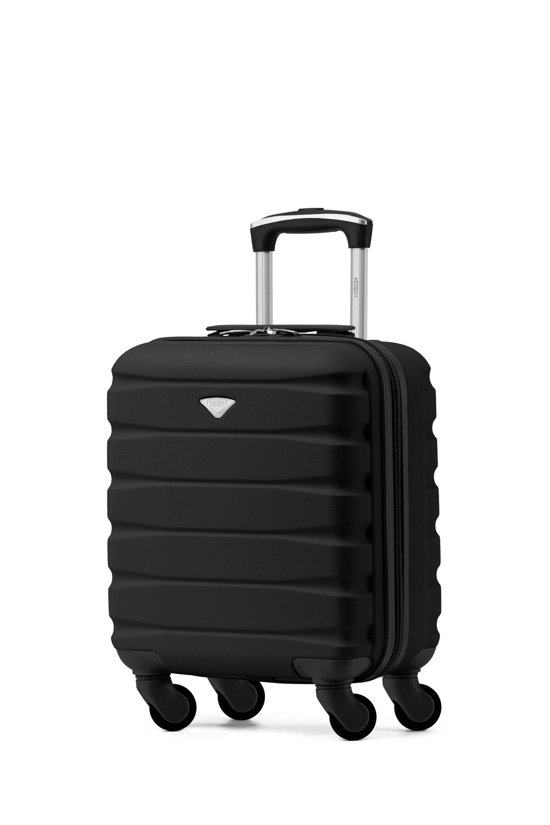 Flight Knight 45x36x20cm EasyJet Underseat 4 Wheel ABS Hard Case Cabin Carry On Hand Luggage - Image 1 of 7