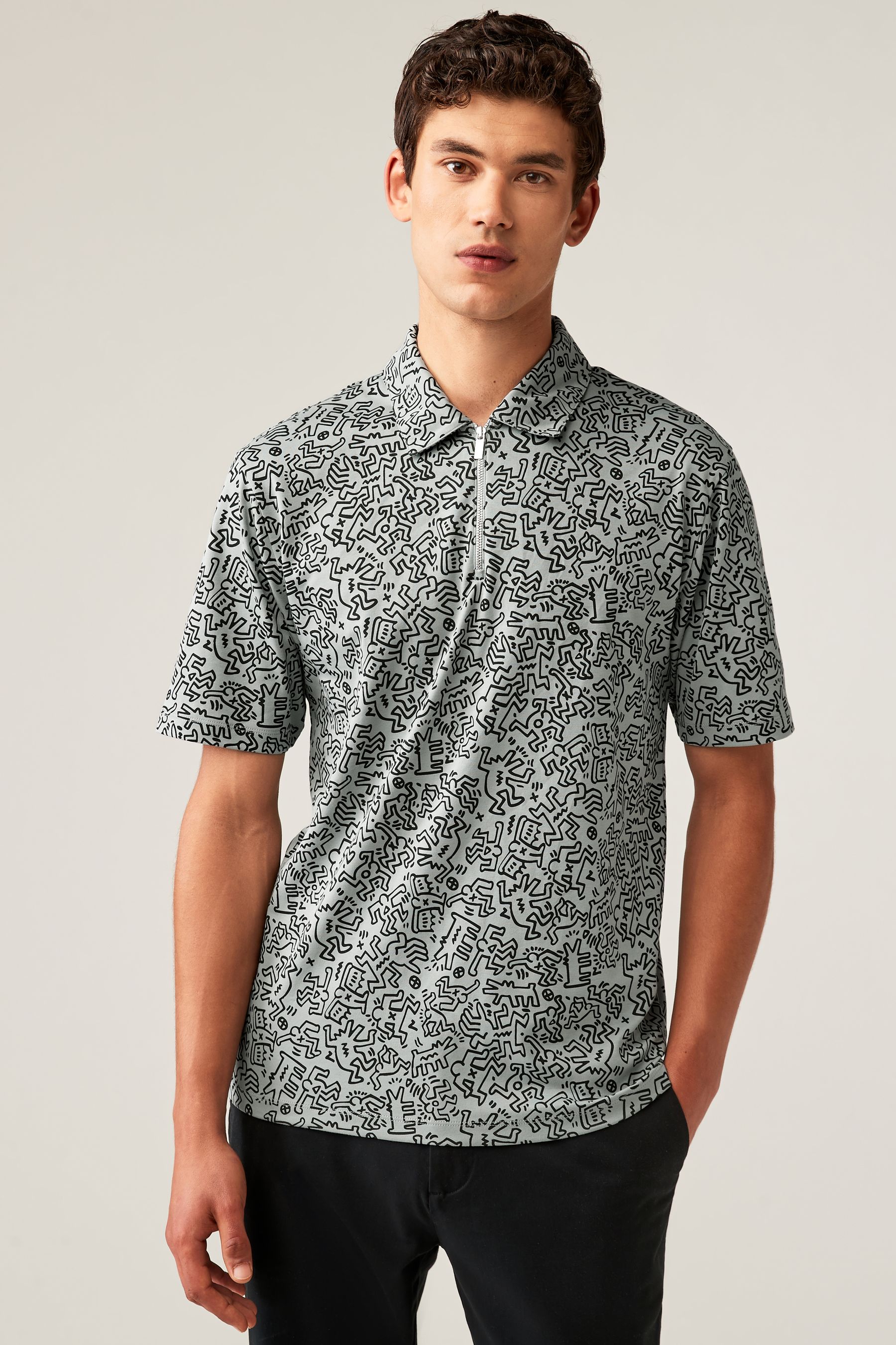 Polo keith haring new arrivals