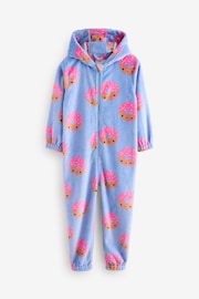 Blue/Pink Donut Fleece All-In-One (1.5-16yrs) - Image 5 of 8