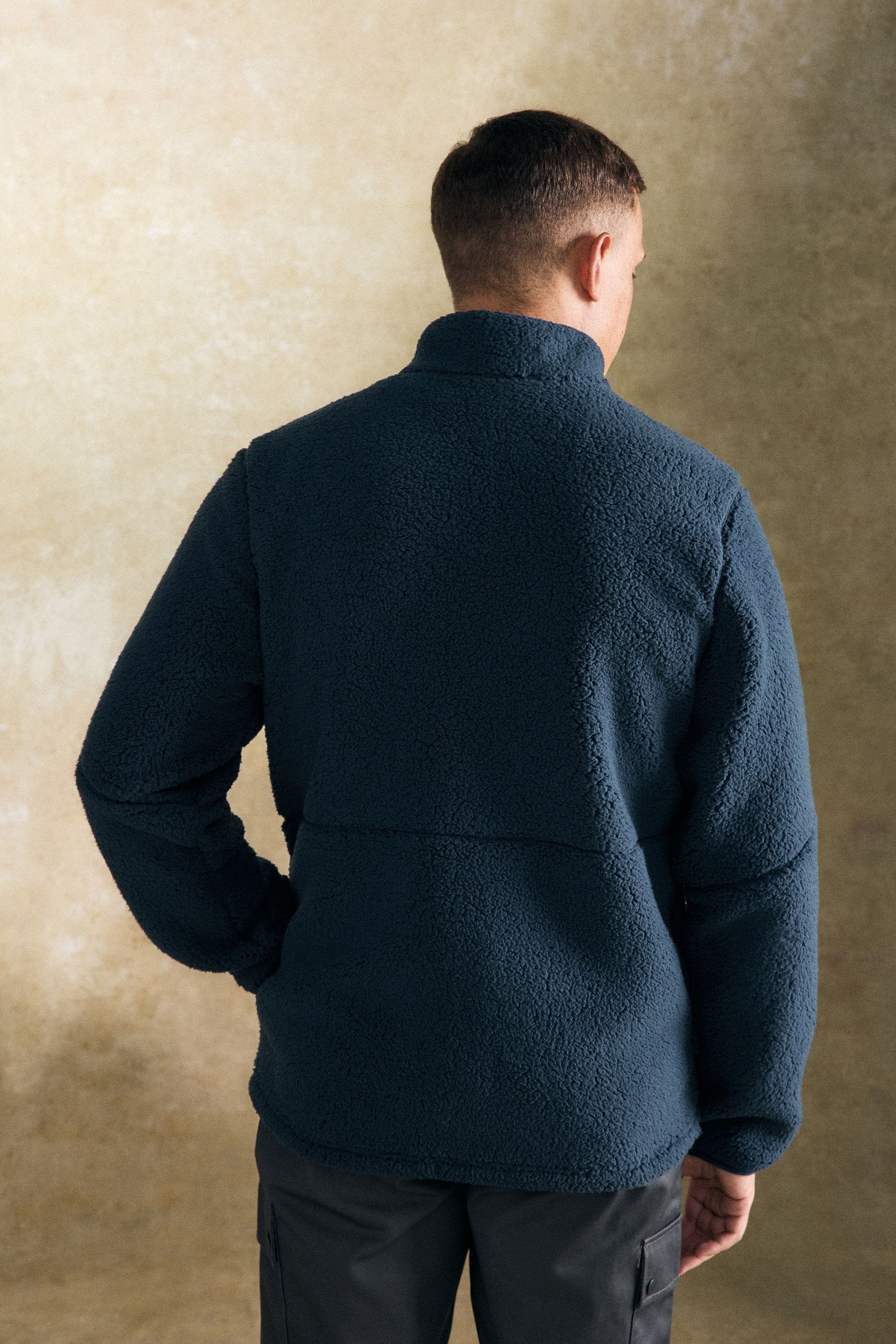 Columbia mountain side heavyweight full zip fleece top