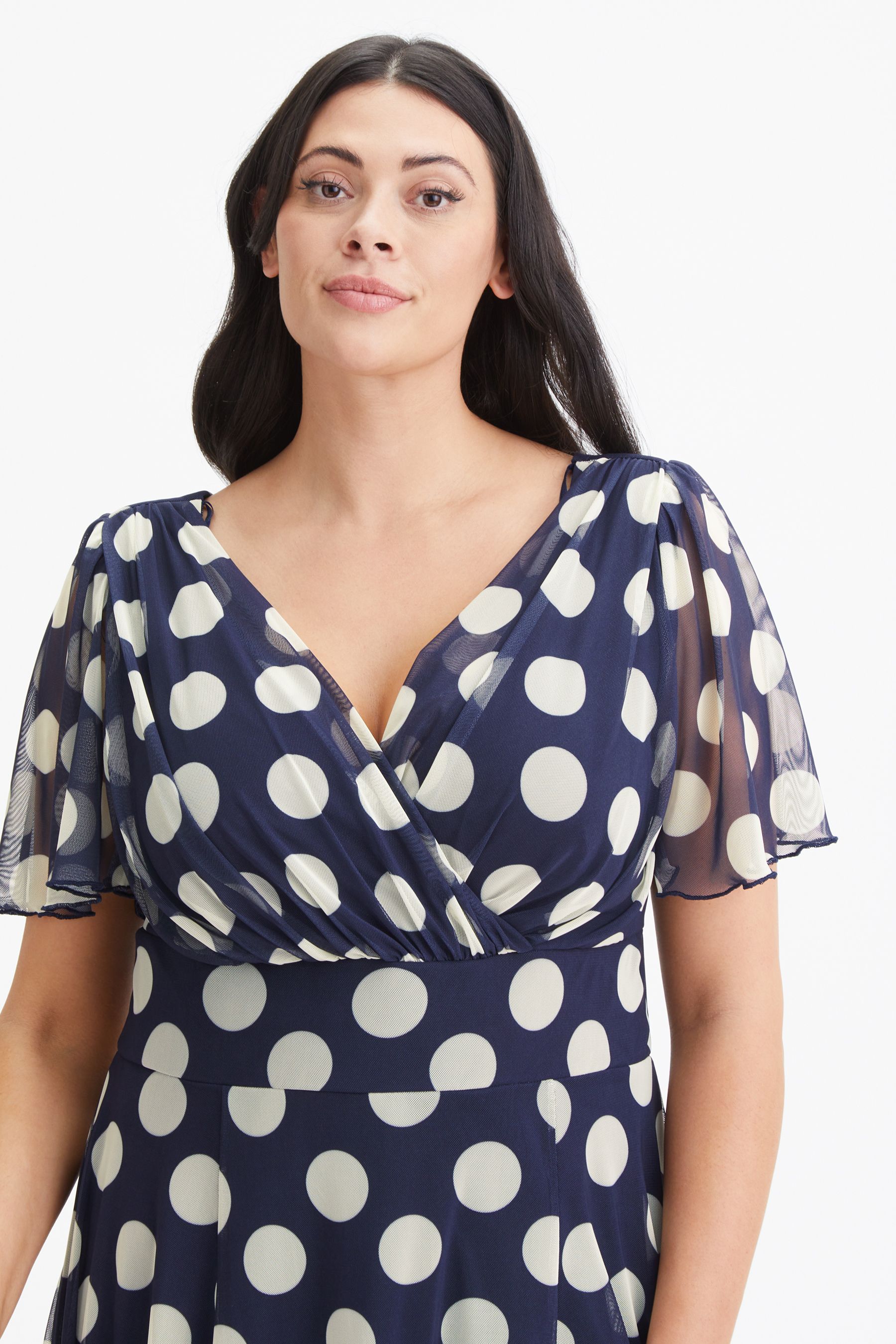 Scarlett and jo navy dress cheap