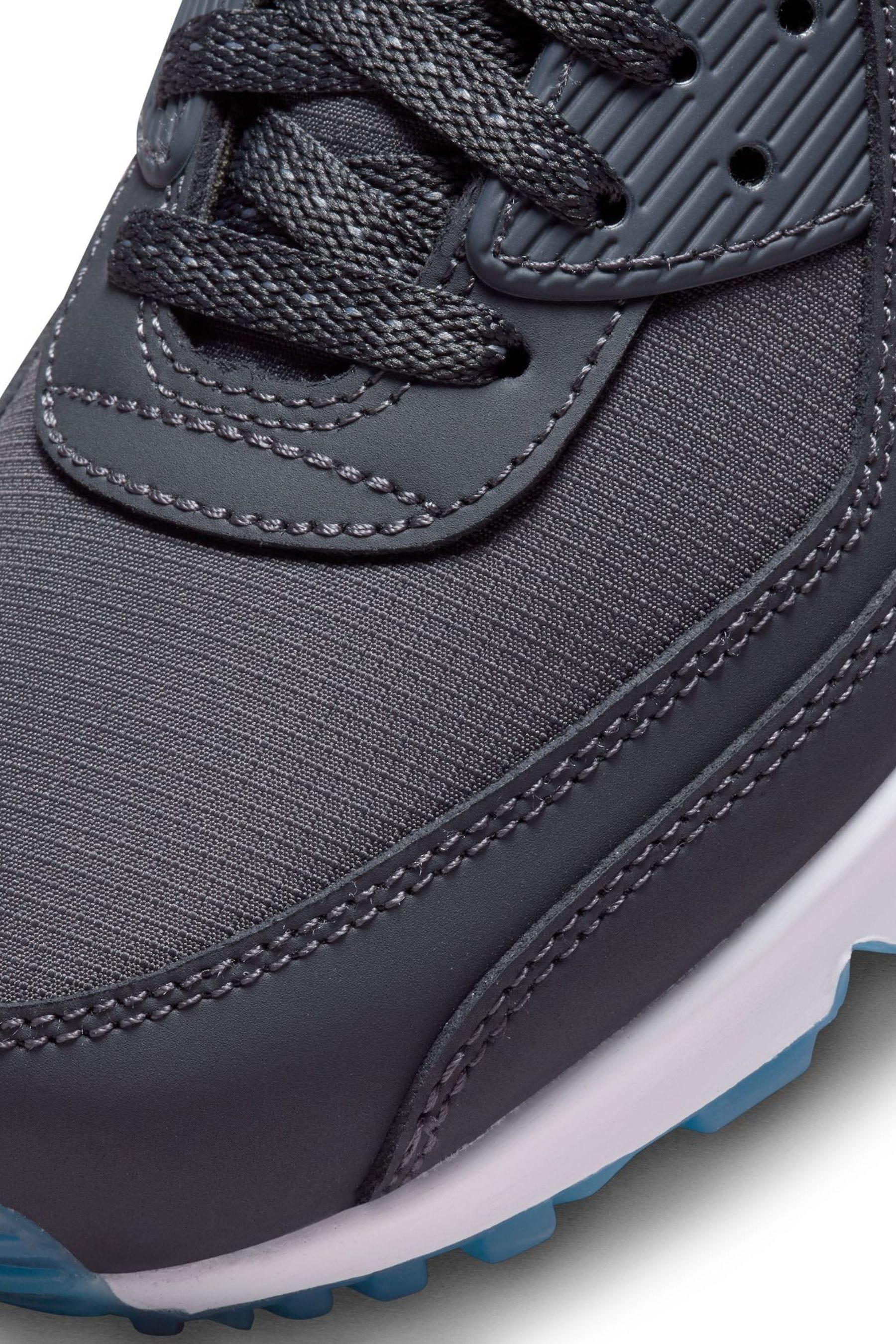 Buy Nike Dark Grey Air Max 90 Trainers from Next Luxembourg