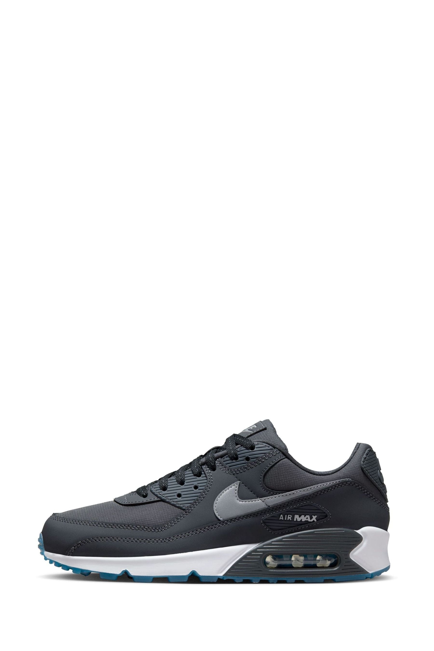 Buy Nike Dark Grey Air Max 90 Trainers from the Next UK online shop