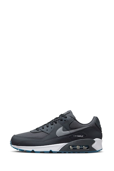 Nike Dark Grey Air Max 90 Trainers