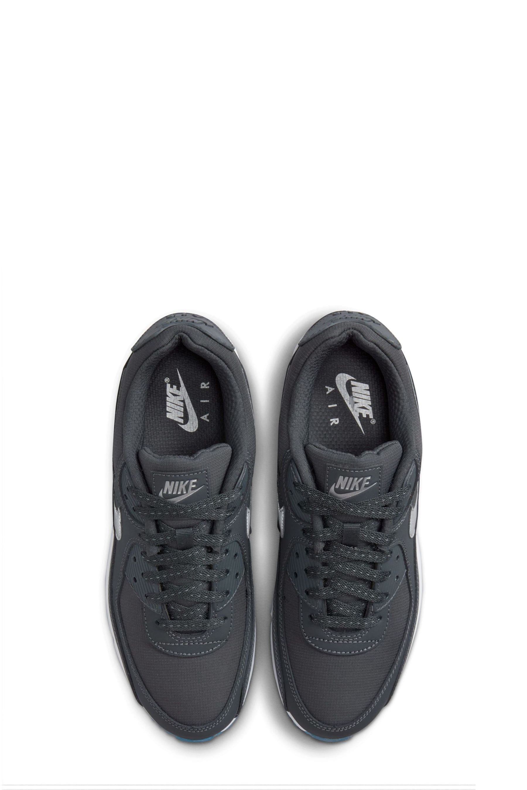 Dark cheap grey trainers