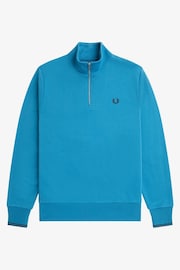 Fred Perry Mens Half Zip Sweatshirt - Image 4 of 5