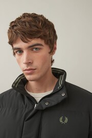 Fred Perry Black Padded Jacket - Image 4 of 10