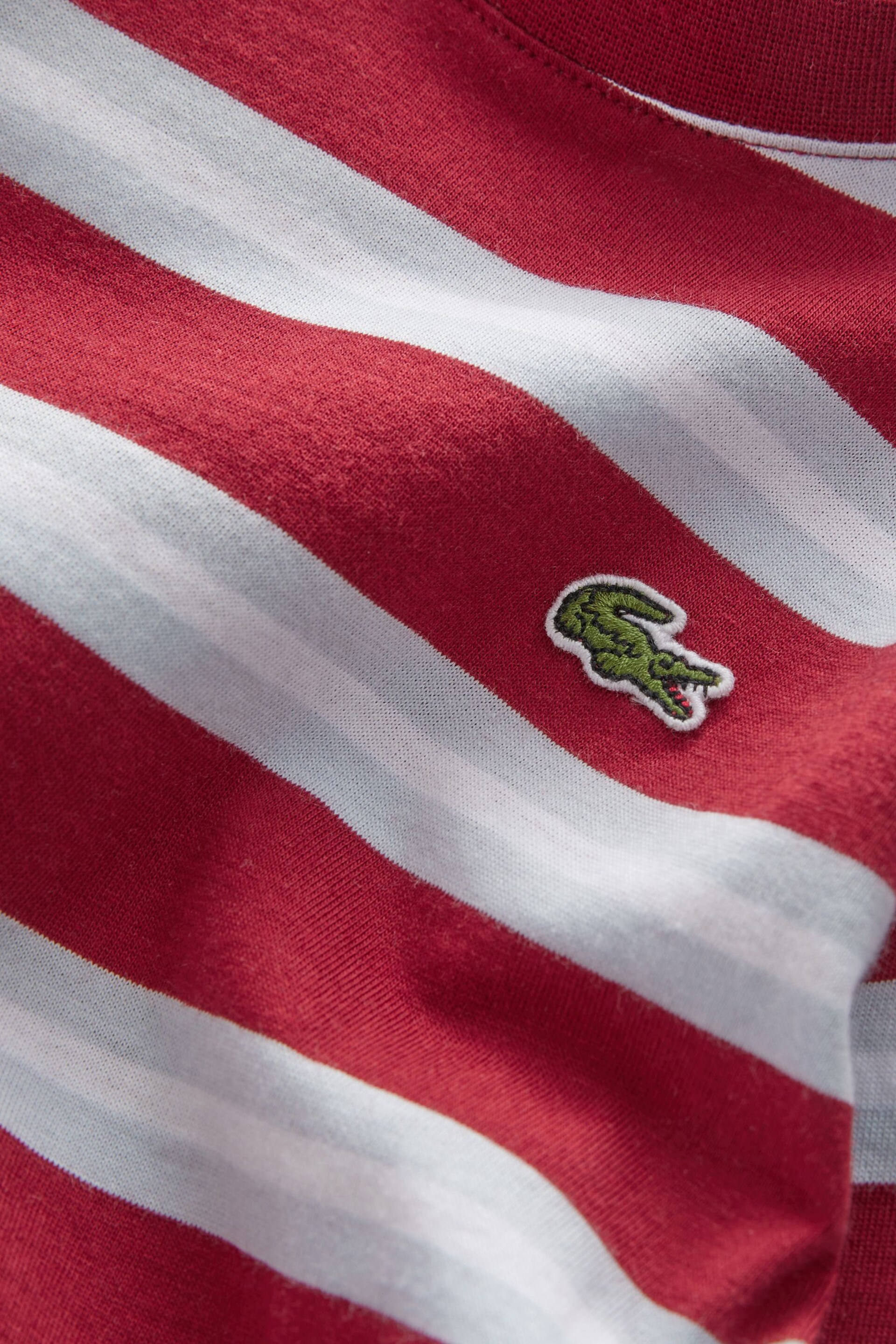 Lacoste Children's Stripe T-Shirt - Image 3 of 3