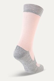 Sealskinz Pink Raynham Waterproof All Weather Mid Length Socks - Image 2 of 2