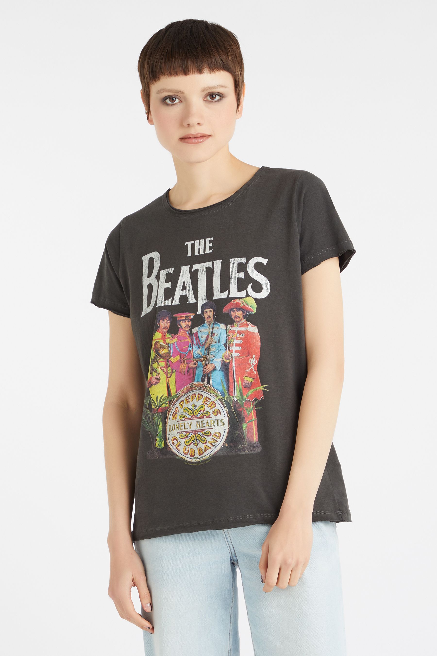 Beatles t shirt uk hot sale