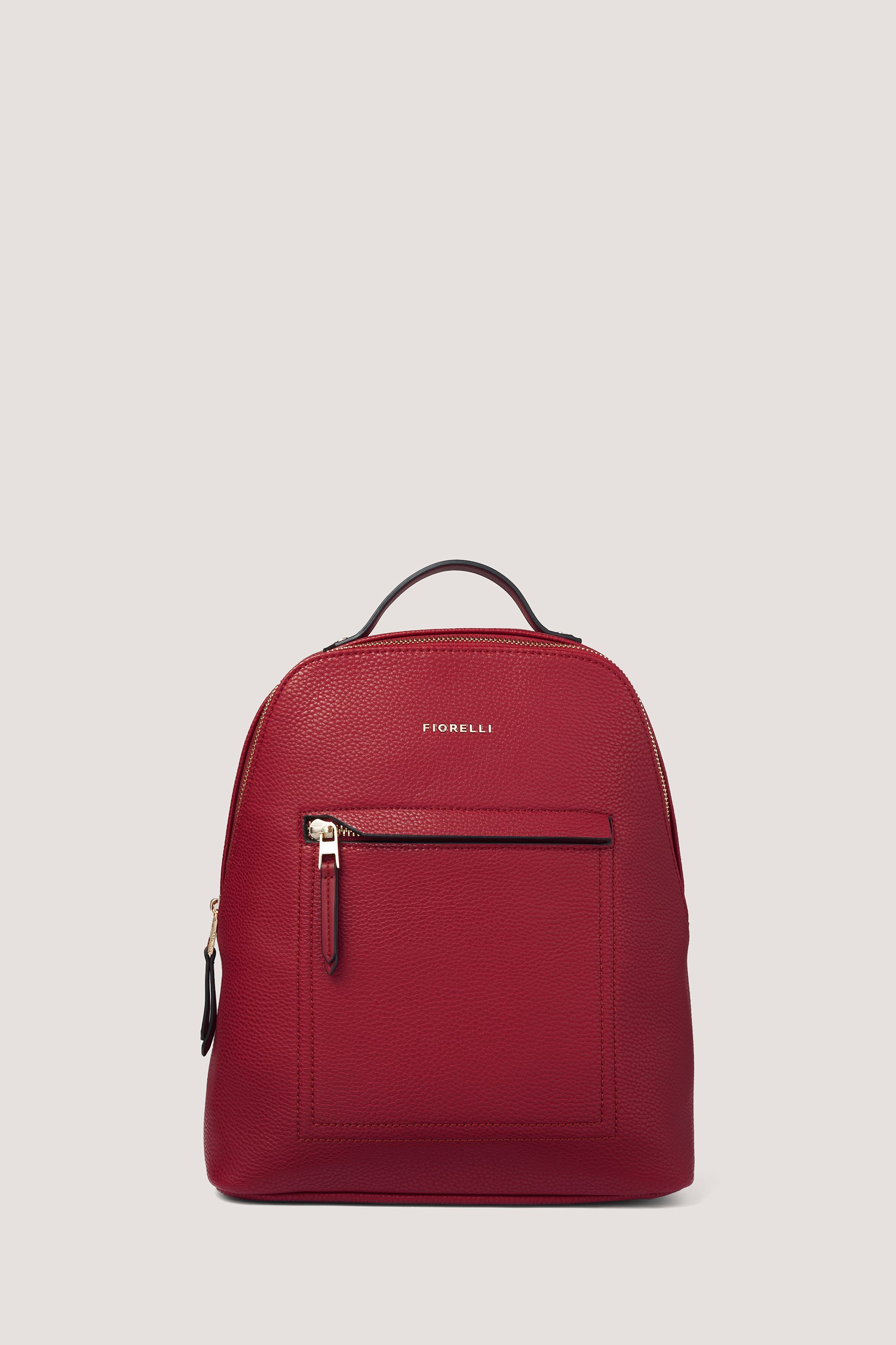 Fiorelli red backpack 2025