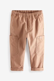 Peach Pink Side Pocket Pull-On Trousers (3mths-7yrs) - Image 5 of 7