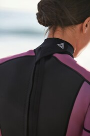 Black/Pink Shorty 2.8mm Neoprene Wetsuit - Image 5 of 6