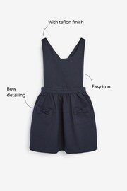 Navy Bow School Pinafore (3-14yrs) - Image 11 of 11