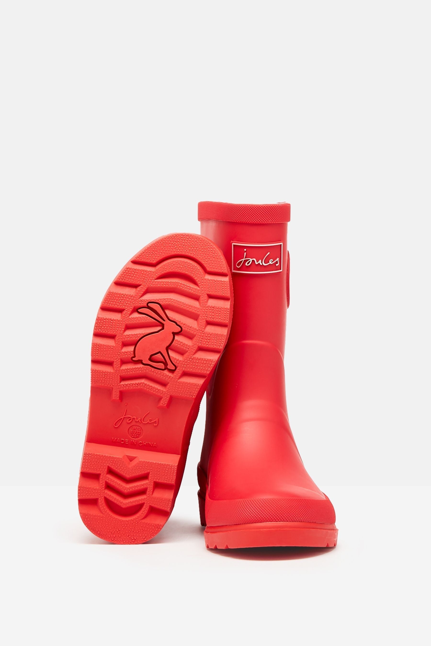 Joules Kids Classic Red Adjustable Wellies