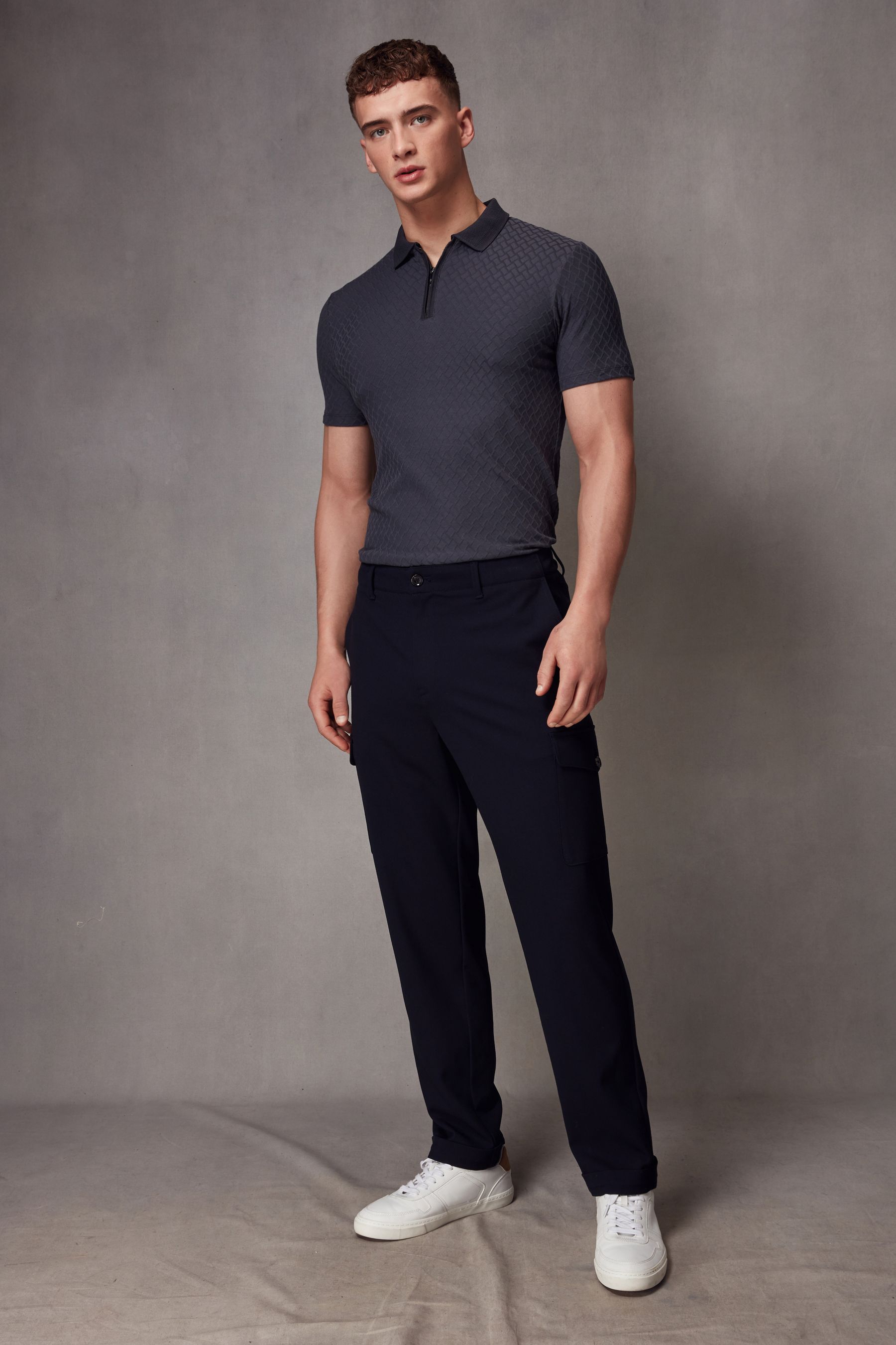 Next muscle fit polo shop