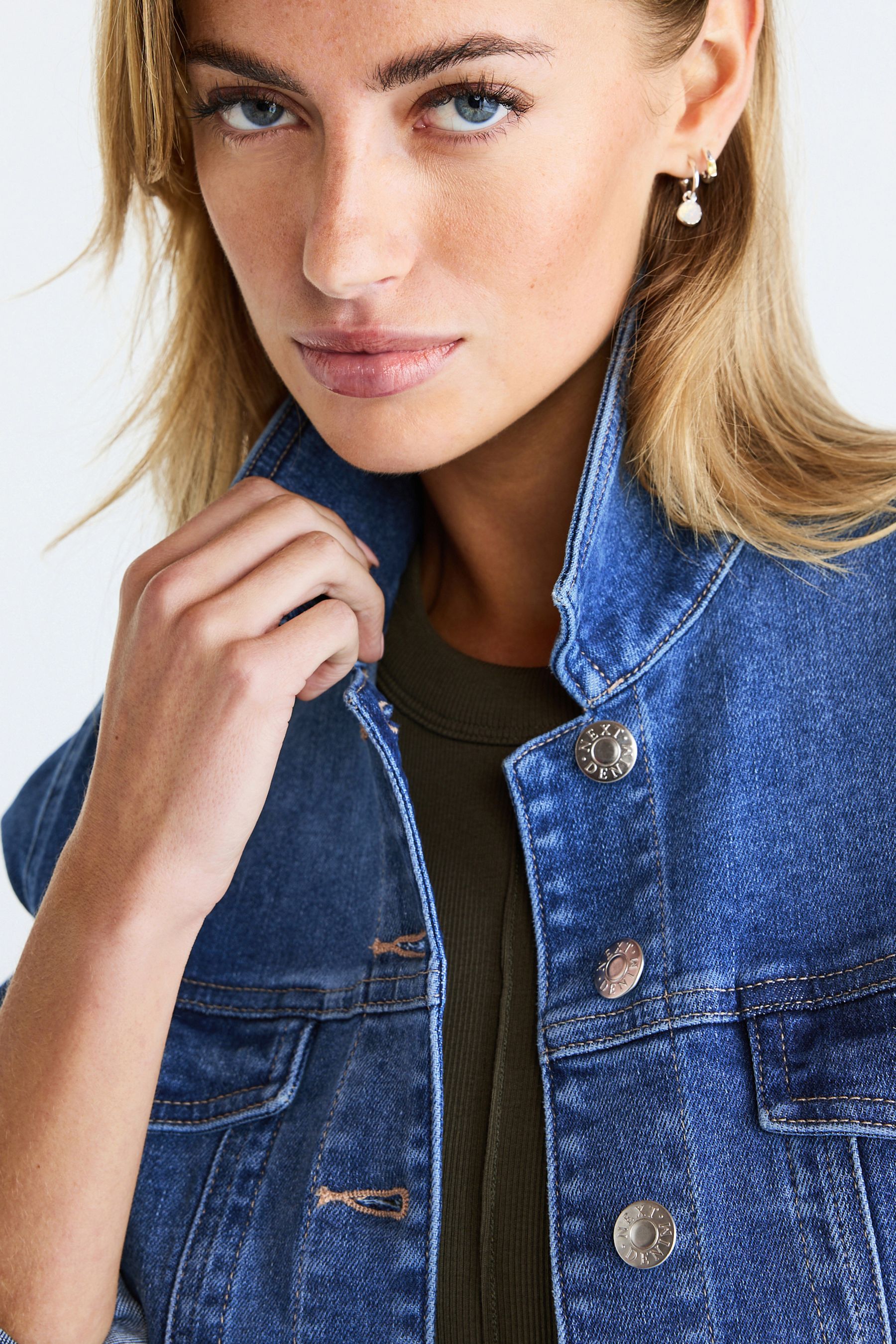 Denim jacket ladies next sales