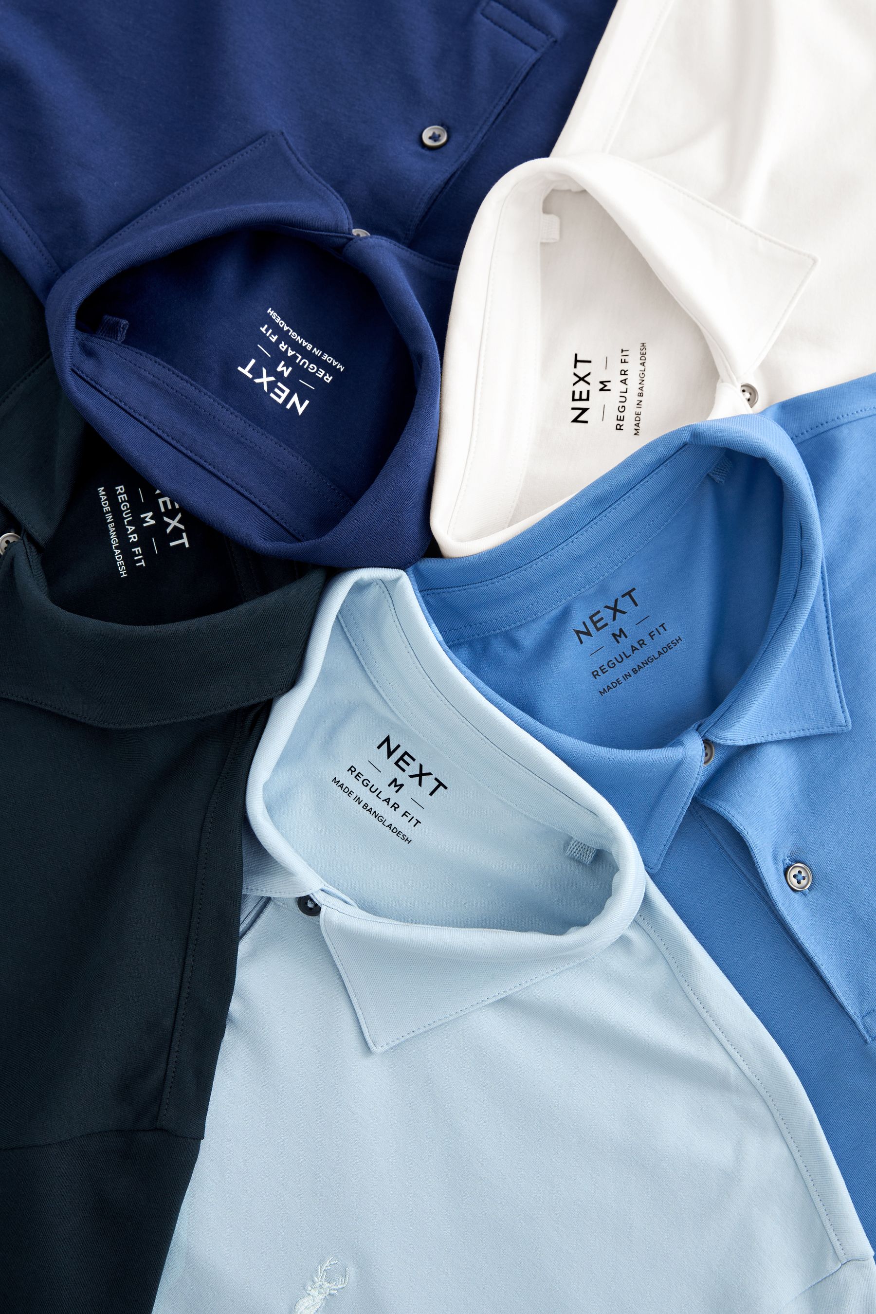 Polo shirts for men blue best sale