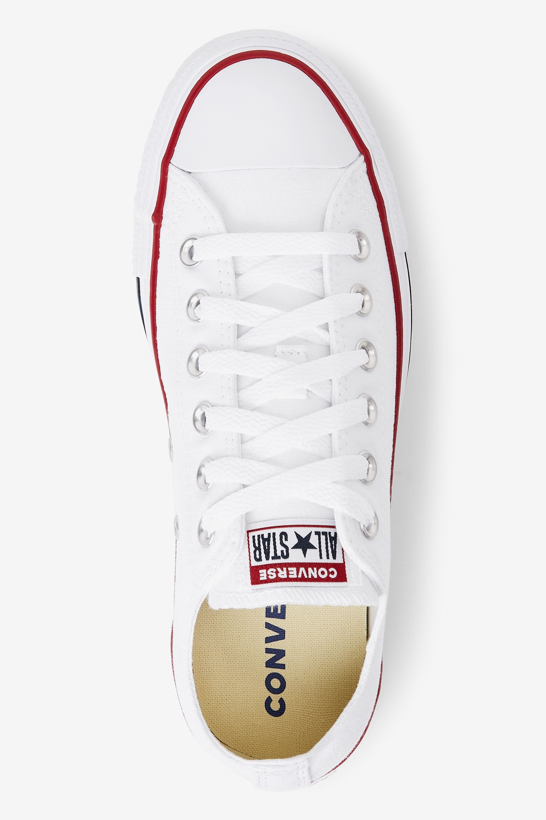 Converse all star ox white discount