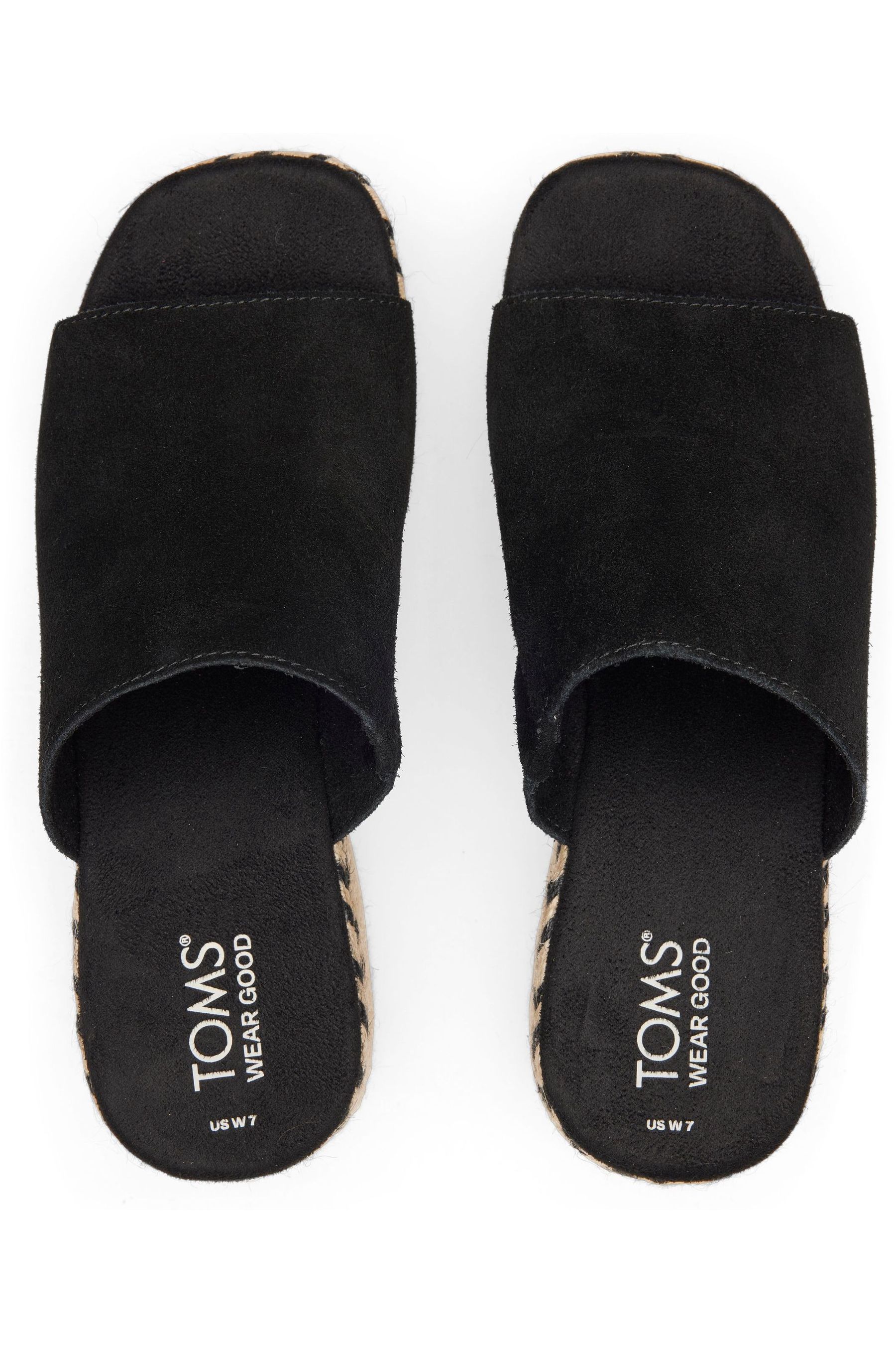 Buy TOMS Laila Suede Mules Shoes from Next Luxembourg