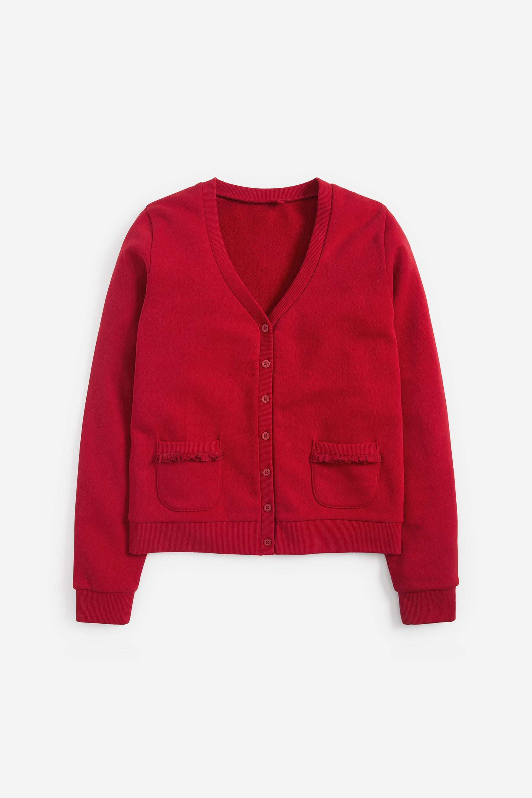 Next girls red cardigan new arrivals