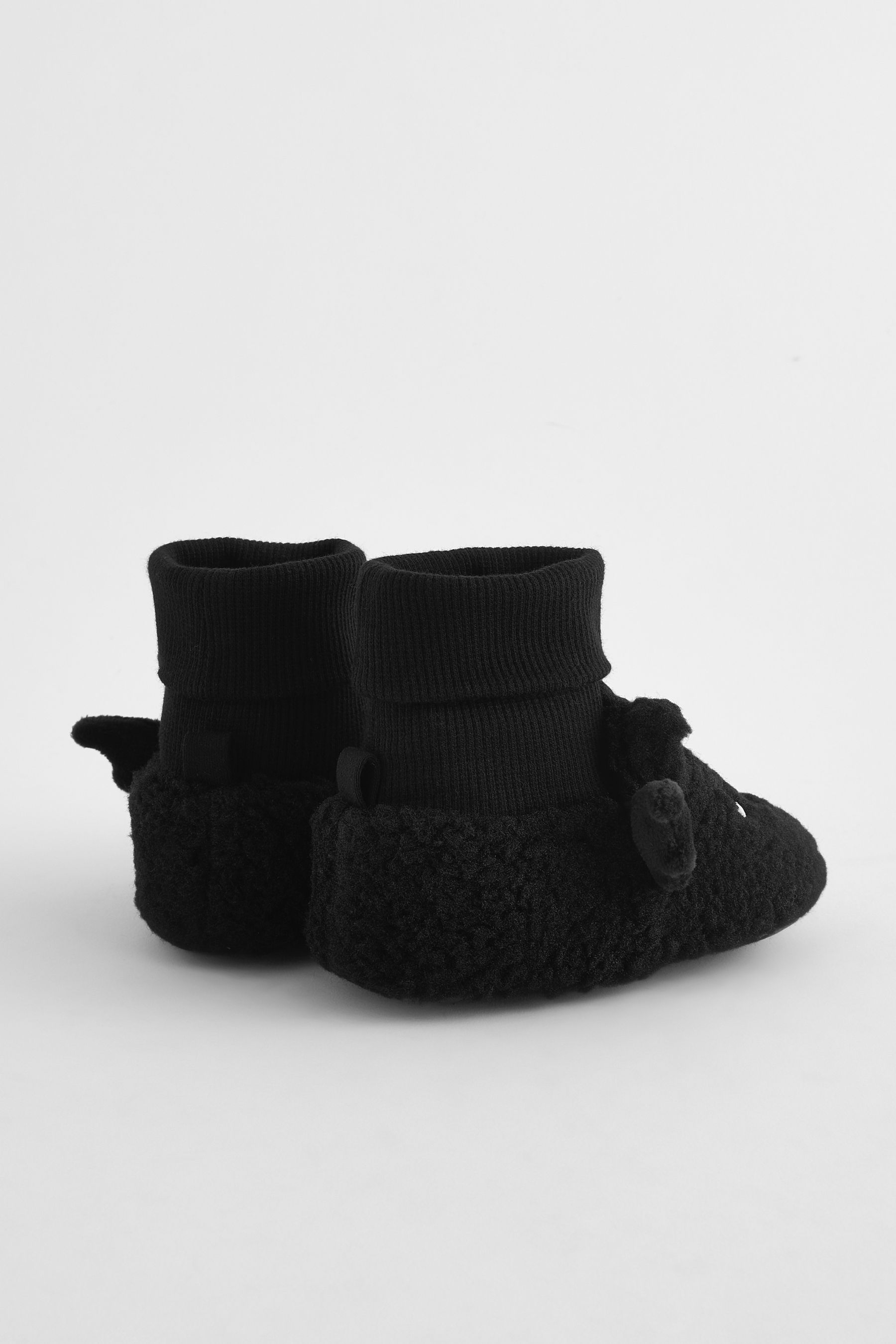 Black baby booties hot sale