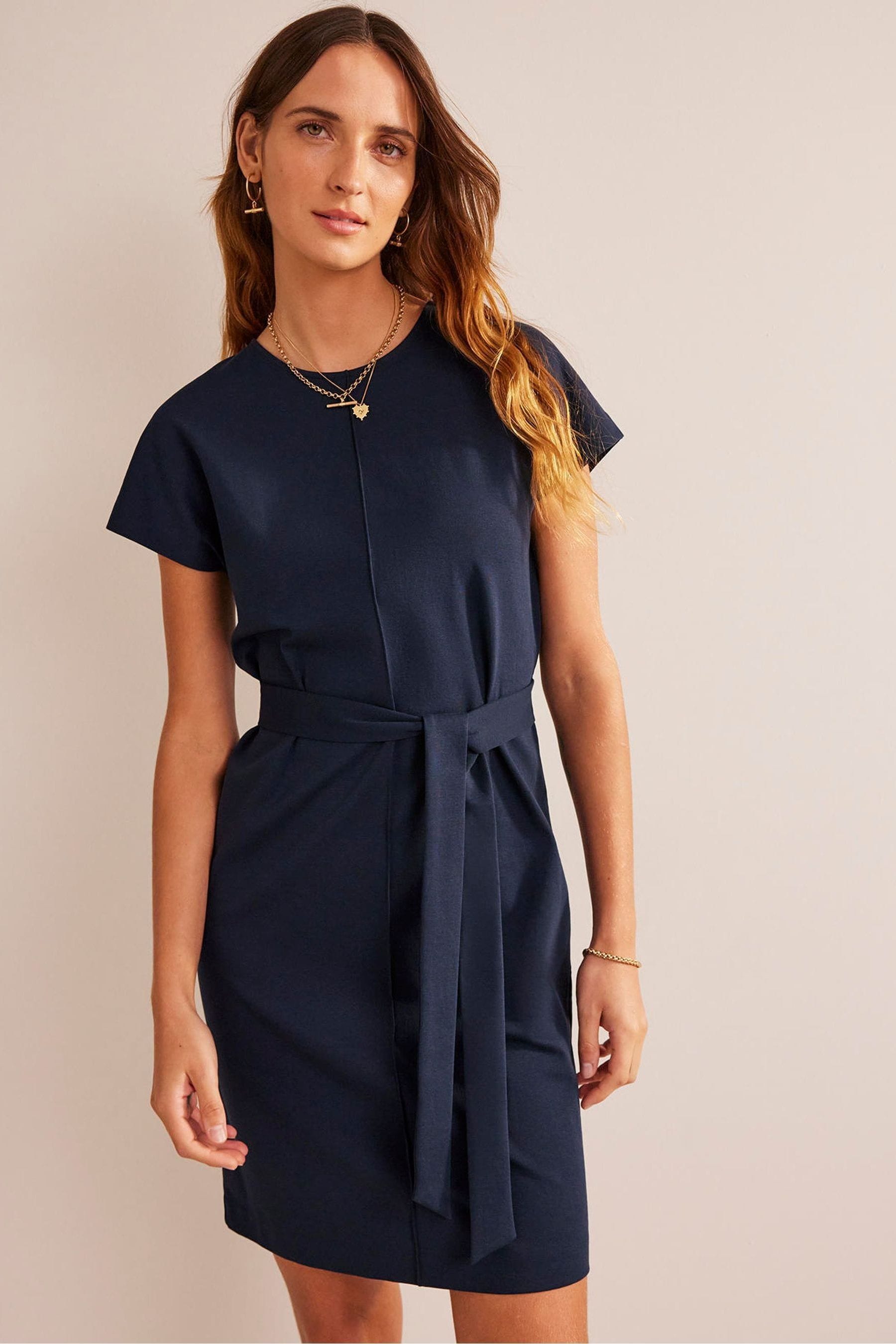 Buy Boden Blue Tara Jersey T Shirt Dress from the Next UK online shop