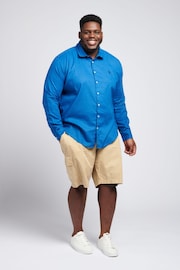 U.S. Polo Assn. Linen Blend Relaxed Long Sleeve Shirt - Image 3 of 4