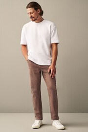 Brown Rust Regular Fit Overdyed Denim Jeans - Image 2 of 8