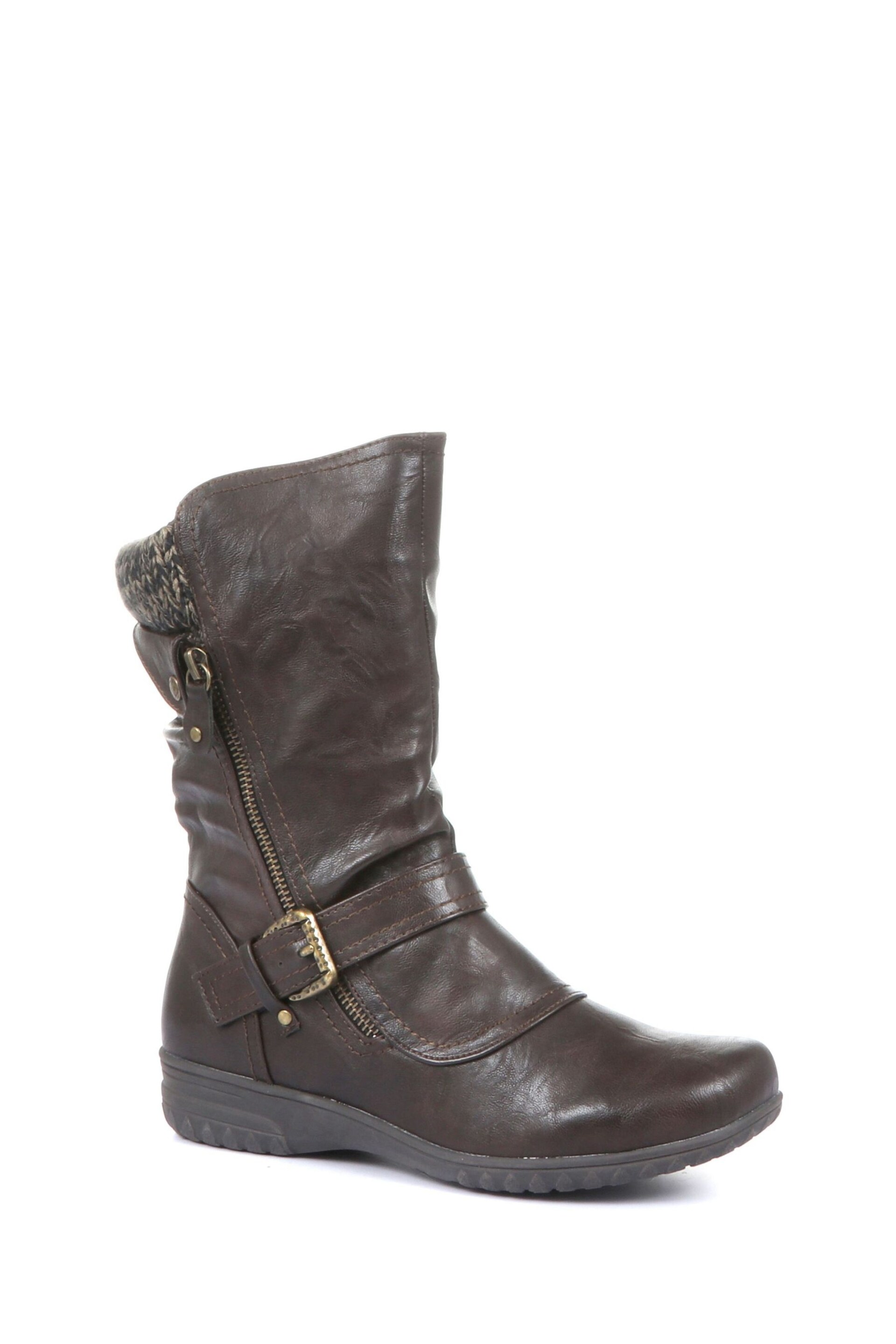 Pavers Ladies Calf Boots - Image 3 of 5