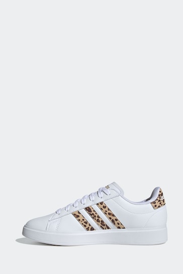 adidas Off white Sportswear Grand Court Cloudfoam Lifestyle Court Comfort Trainers