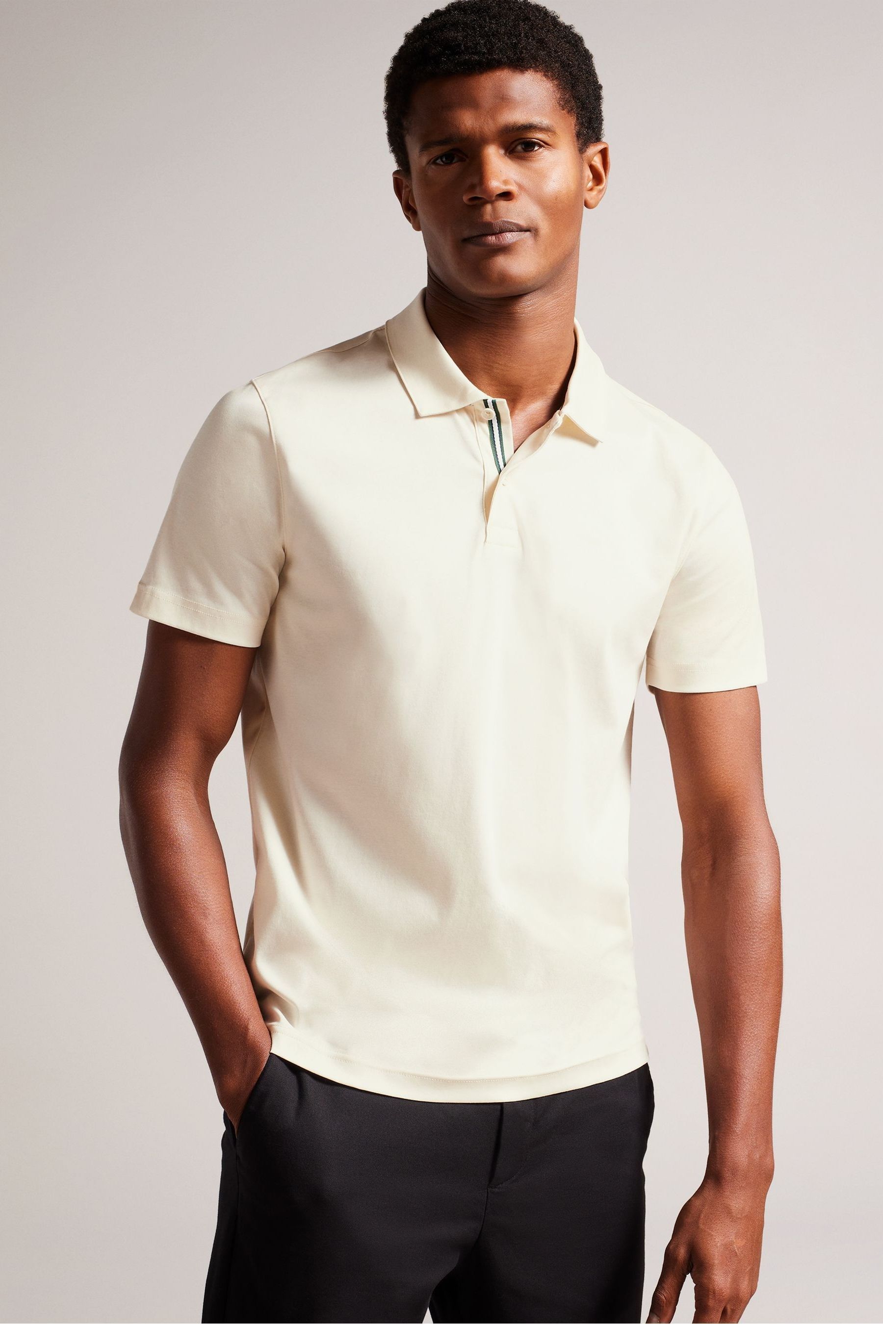 Ted baker soft touch polo top