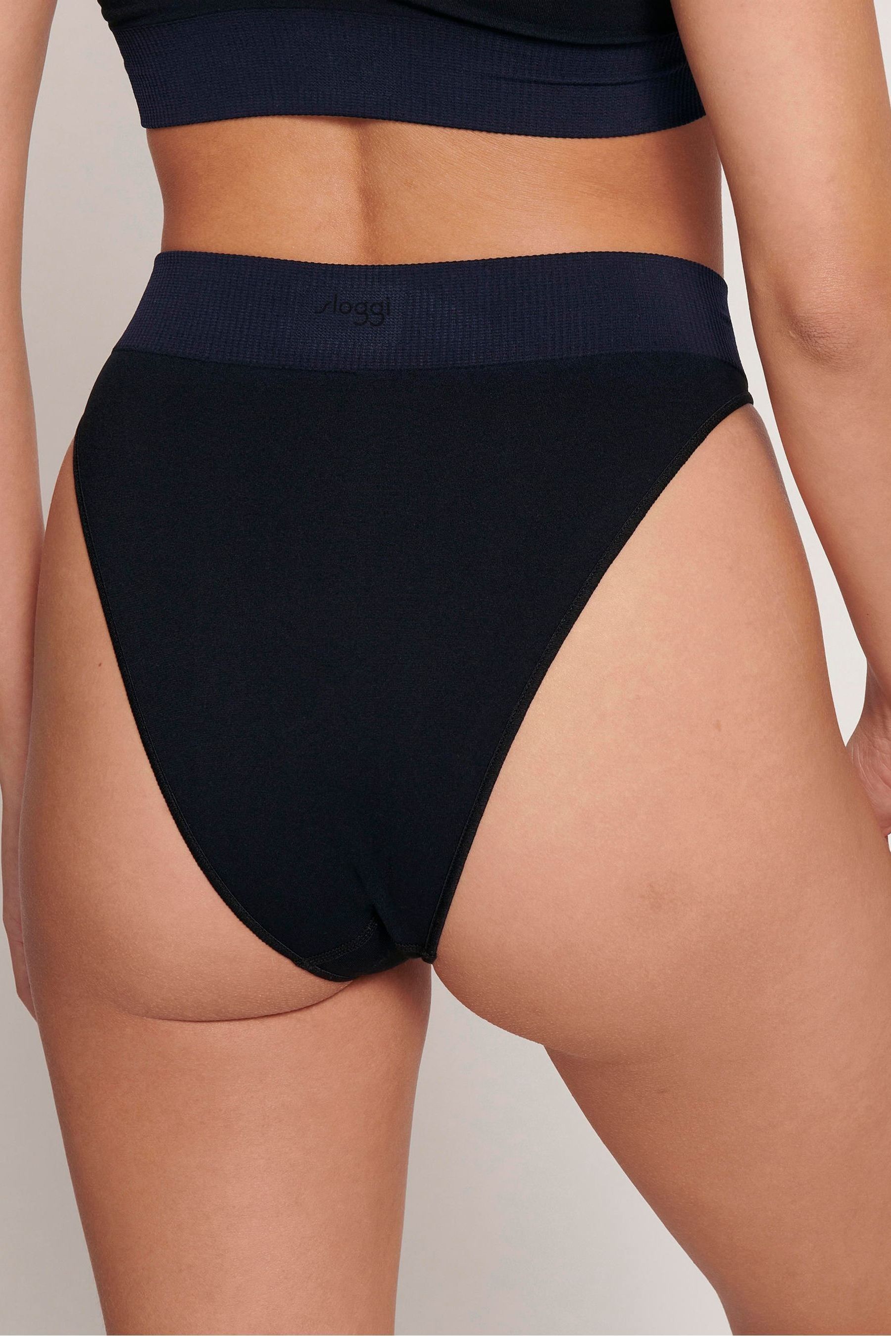 Buy Sloggi Ever Infused Aloe High Leg Briefs from the Next UK