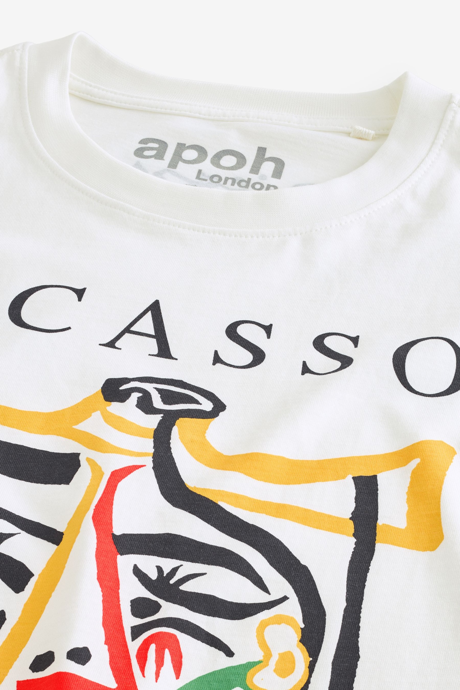White Picasso Artist Licence T-Shirt - Image 6 of 7