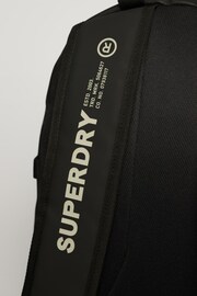 Superdry Black Tarp Rucksack Bag - Image 5 of 5