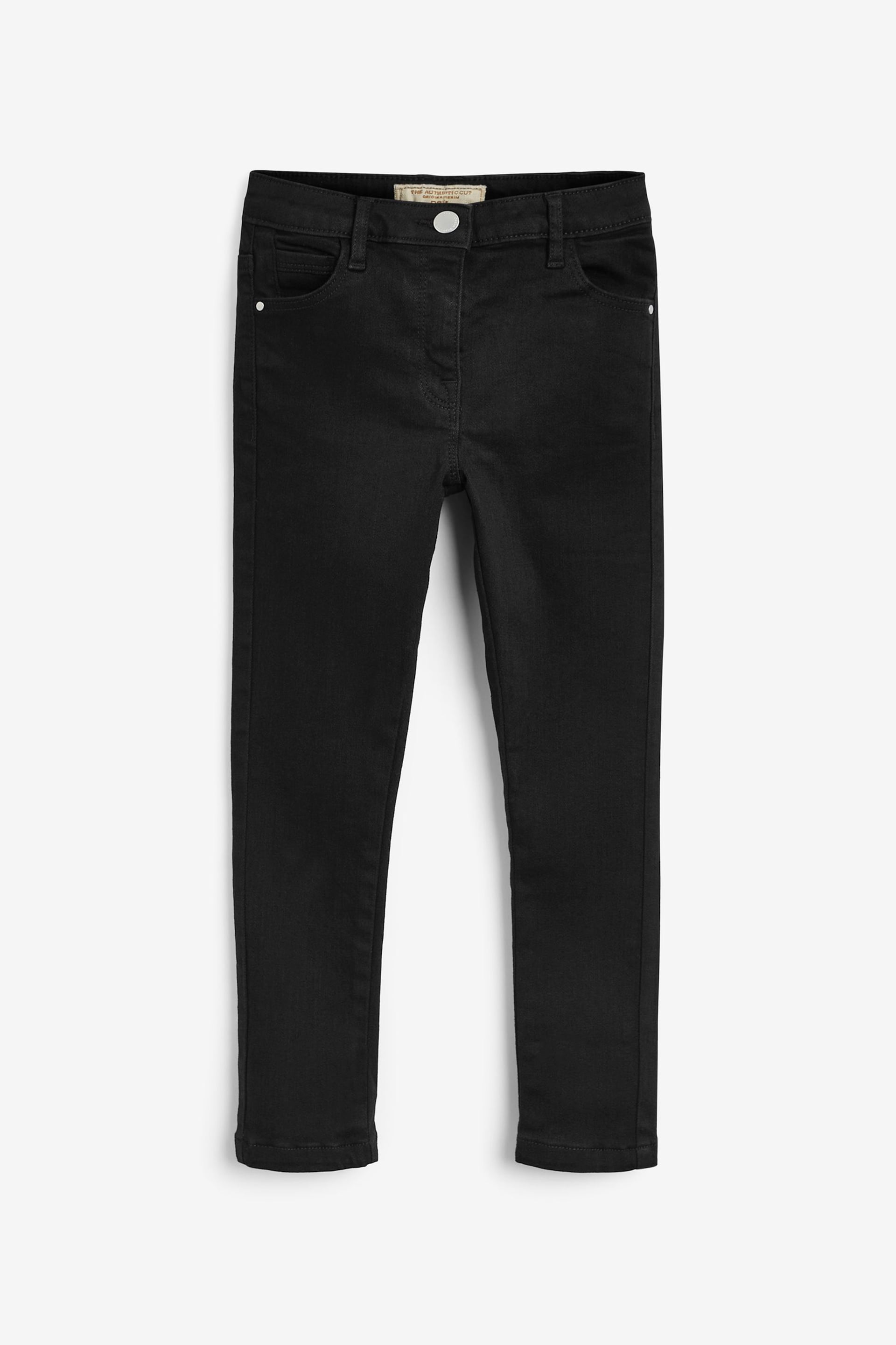 Black Denim Skinny Jeans (3-16yrs) - Image 3 of 5