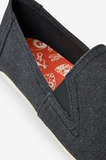 Next mens canvas shoes Sale
