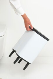 Brabantia White Bo  Hi 7L Waste Bin - Image 3 of 6