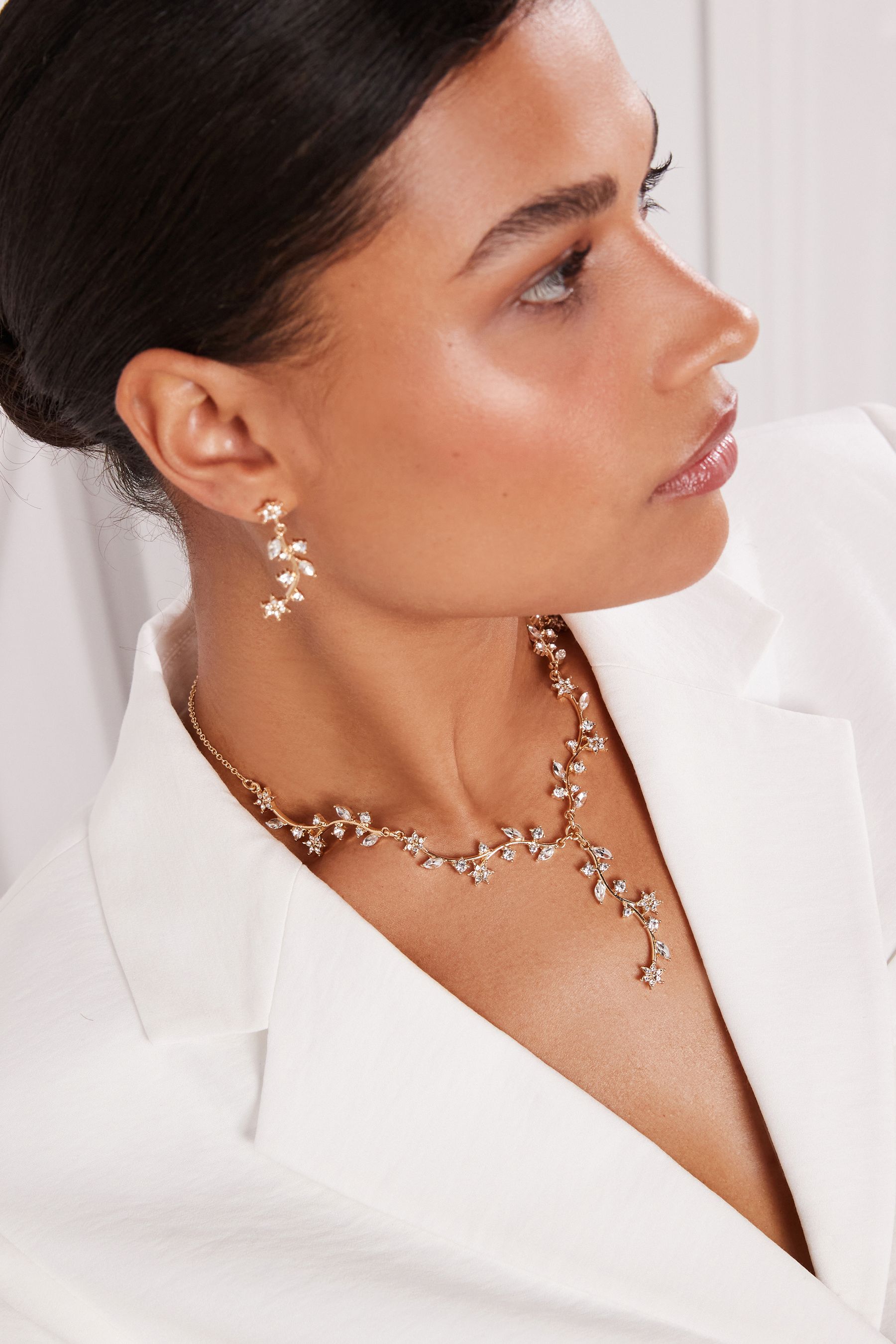 Necklace and earring set canada sales