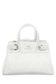Armani Exchange Small Leather White Handbag - Image 1 of 1