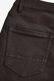 Dark Brown Slim Fit Comfort Stretch Jeans - Image 11 of 12