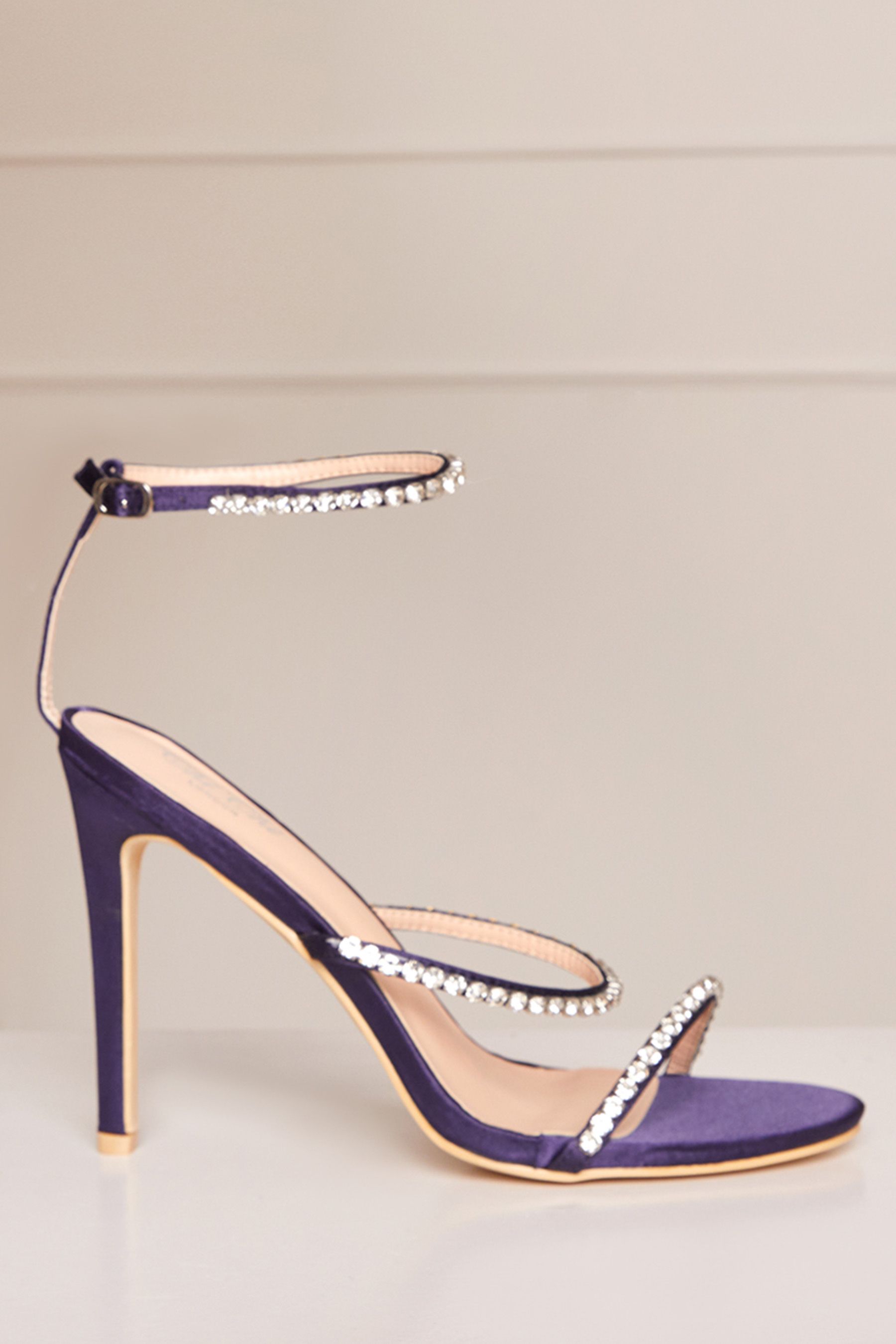 Purple strap sandals clearance