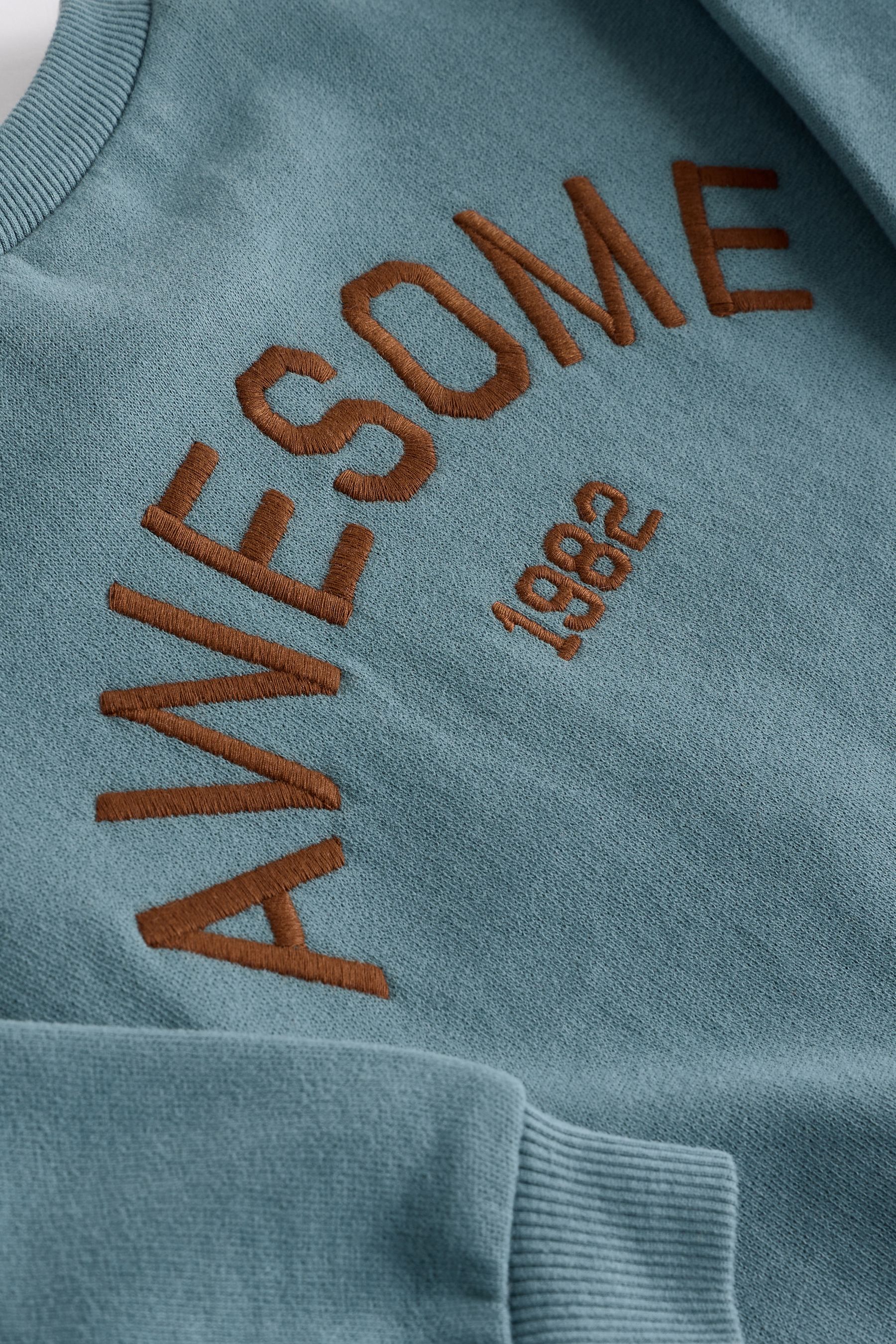 Blue face baby sweatshirt shop