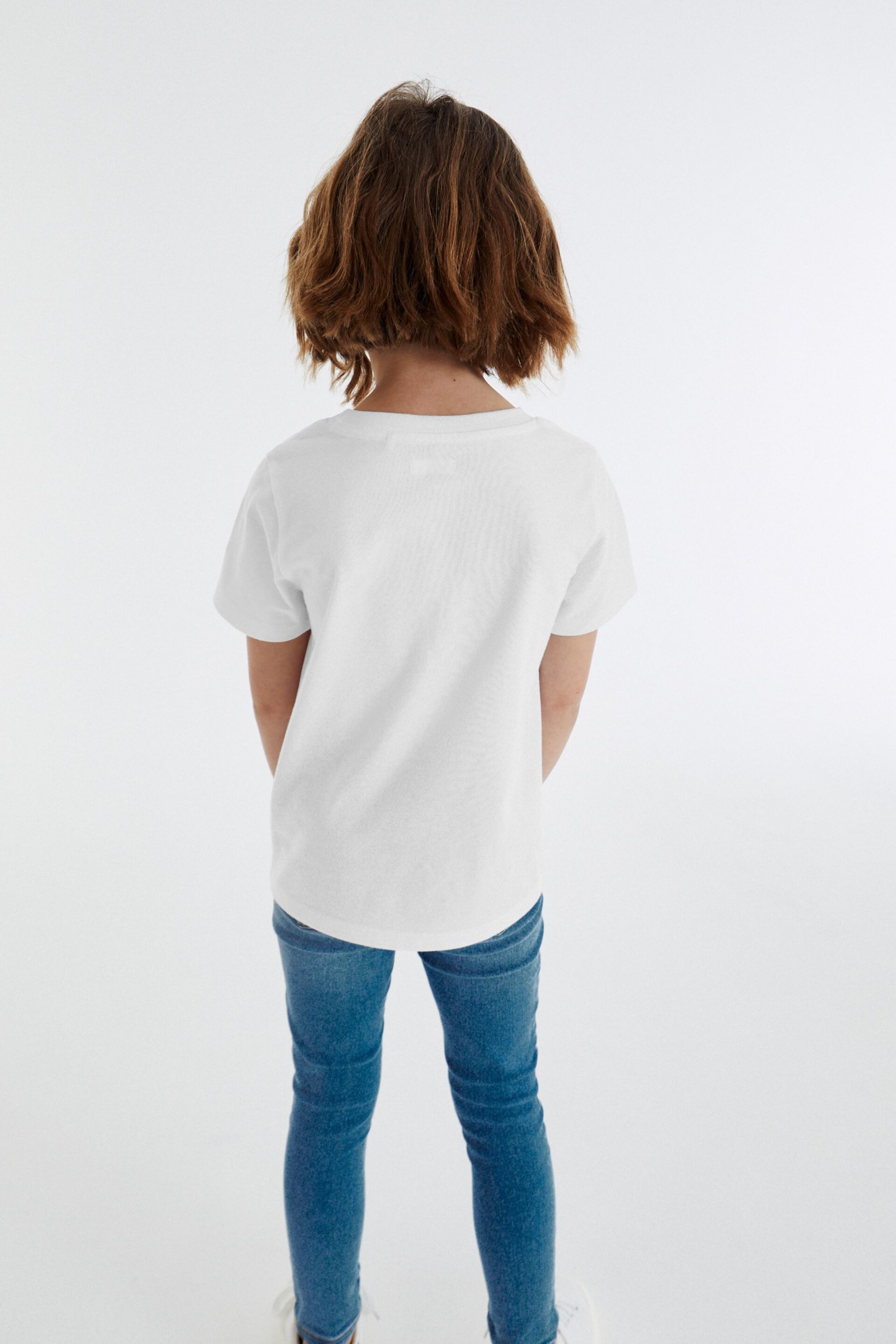 White T-Shirt (3-16yrs) - Image 2 of 6