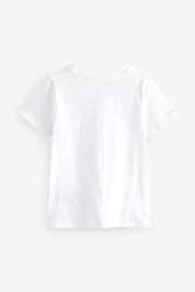 White T-Shirt (3-16yrs) - Image 5 of 6